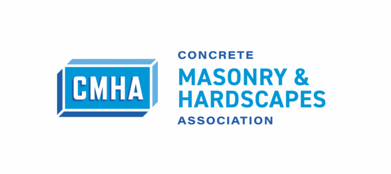 Concrete Masonry & Hardscapes Association (CMHA) logo in blue