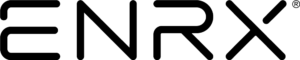 ENRX logo in black lettering