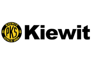 Kiewit logo, since 1884