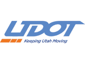 Utah Department of Transportation (UDOT) logo with tagline Keeping Utah Moving